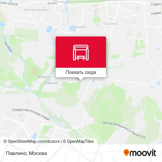 Карта Павлино