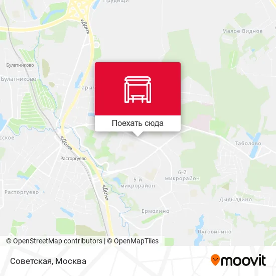 Карта Советская