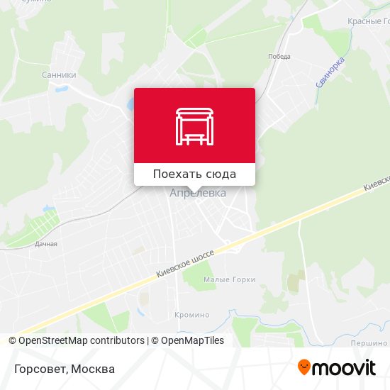Карта Горсовет