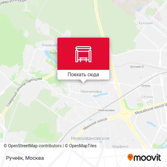 Карта Ручеёк