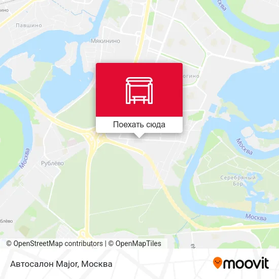 Карта Автосалон Major