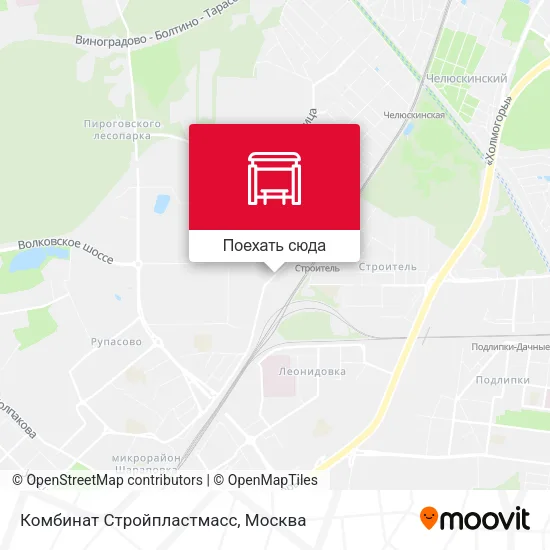 Карта Комбинат Стройпластмасс
