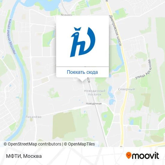 Карта МФТИ