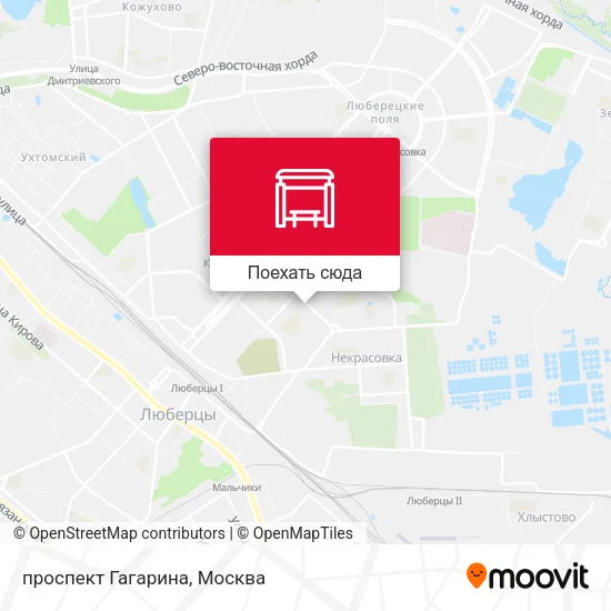 Карта проспект Гагарина