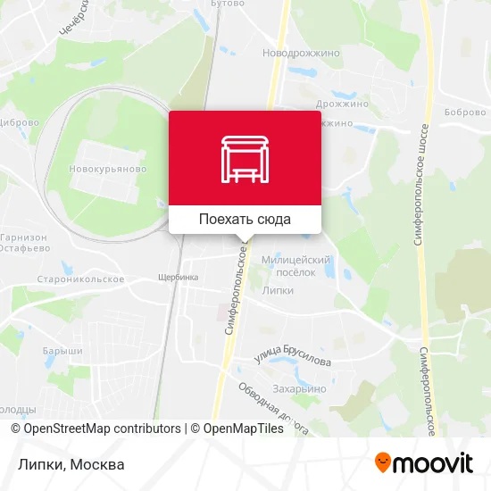 Карта Липки