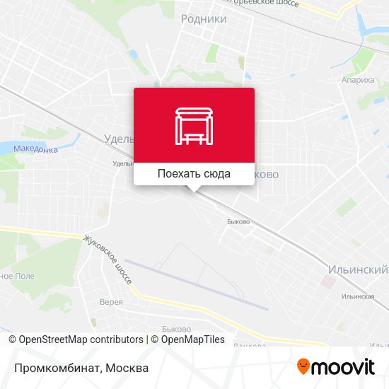 Карта Промкомбинат