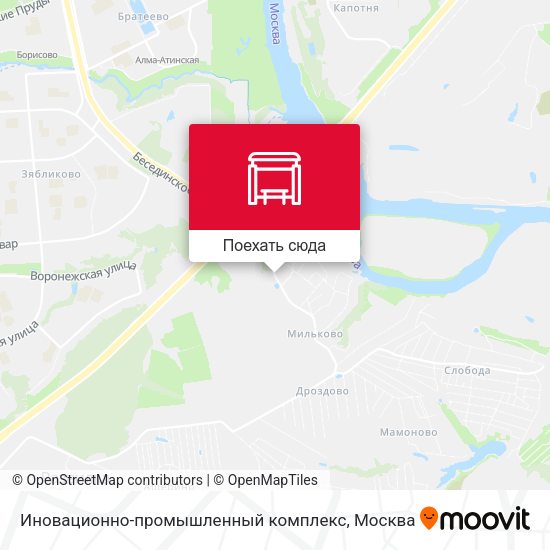 Карта Иновационно-промышленный комплекс