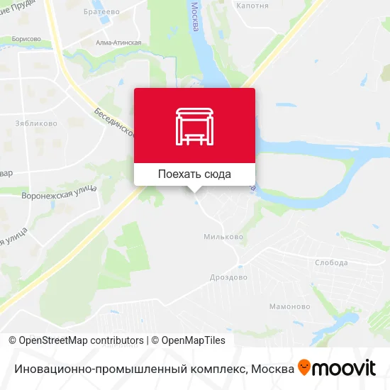 Карта Иновационно-промышленный комплекс