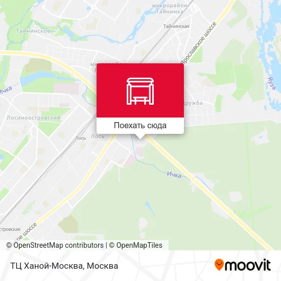 Карта ТЦ Ханой-Москва
