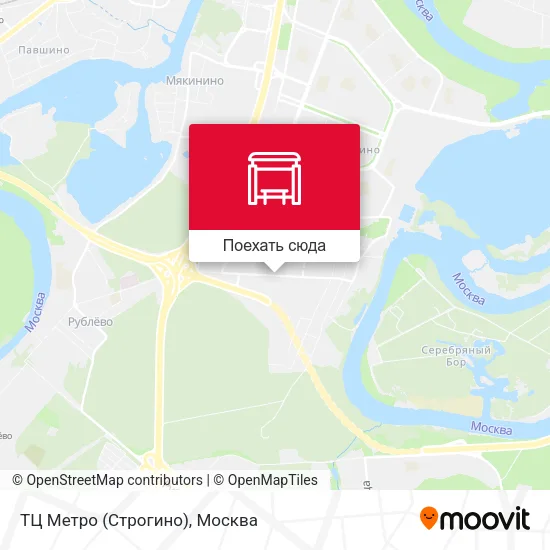 Карта ТЦ Метро (Строгино)