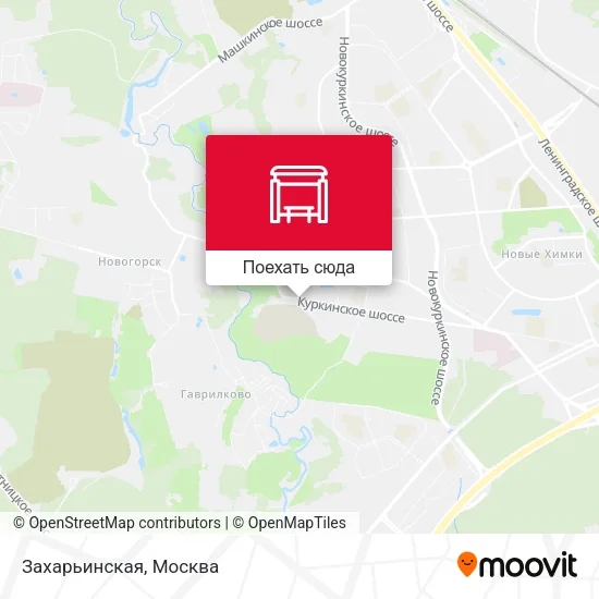 Карта Захарьинская