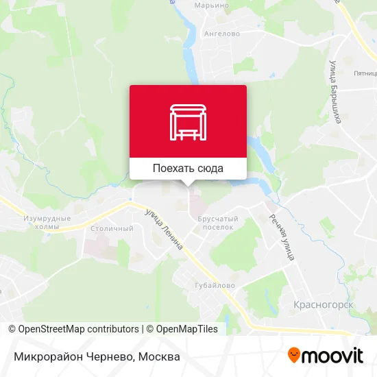 Карта Микрорайон Чернево