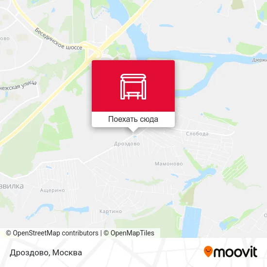 Карта Дроздово