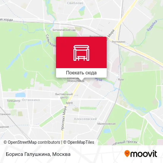 Карта Бориса Галушкина