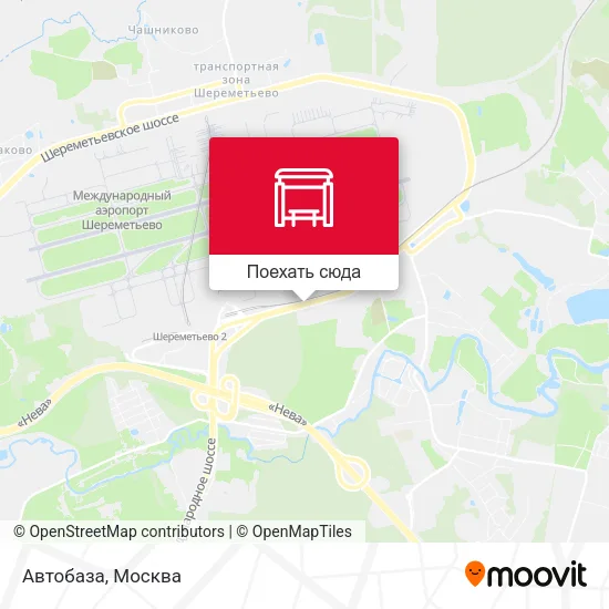 Карта Автобаза