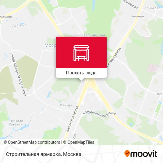 Карта Строительная ярмарка