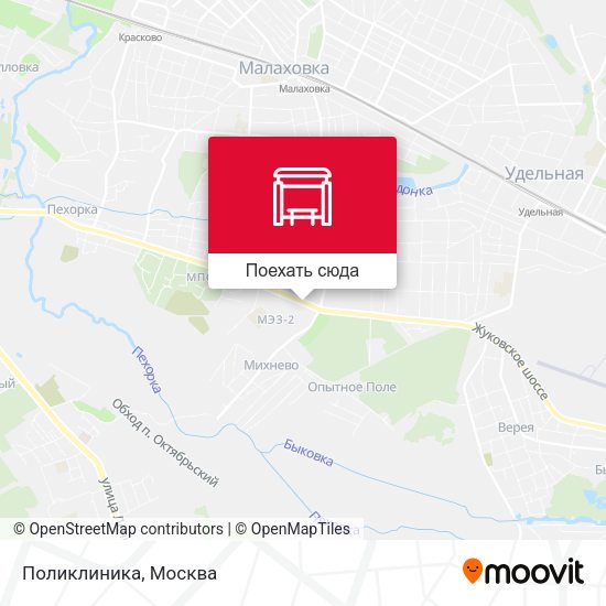 Карта Поликлиника