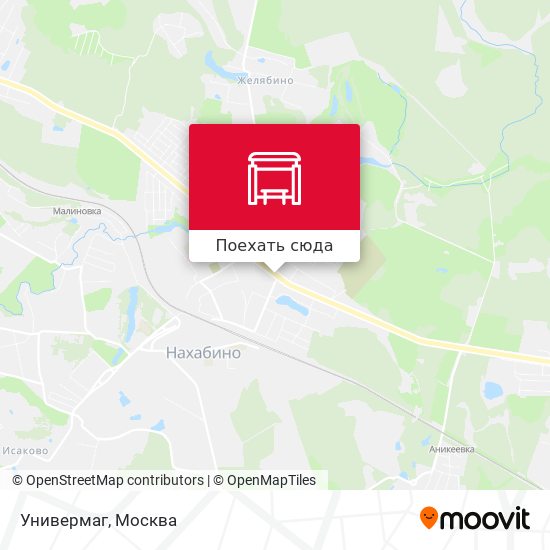 Карта Универмаг