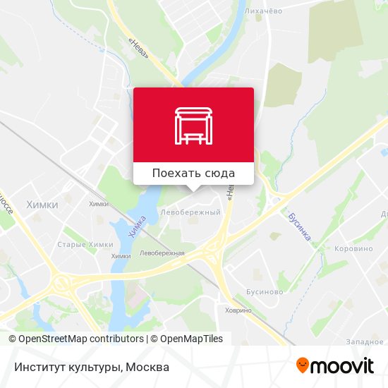Карта Институт культуры