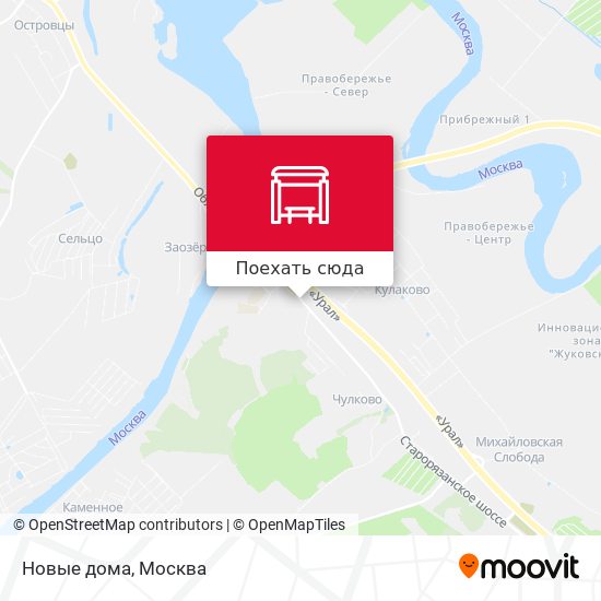 Карта Новые дома