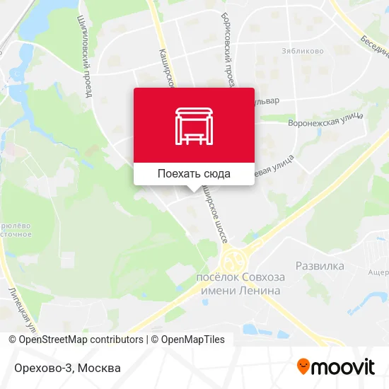 Карта Орехово-3