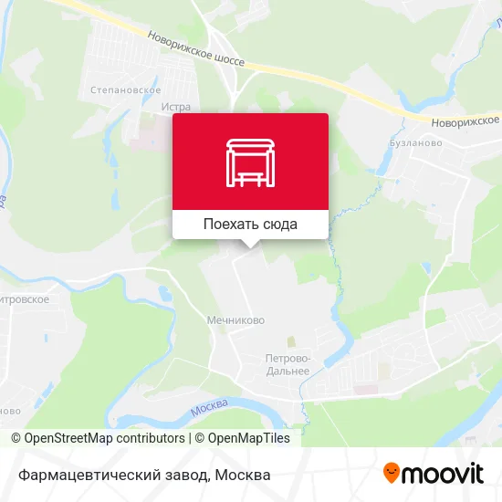 Карта Фармацевтический завод