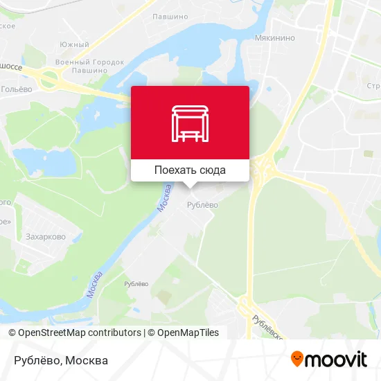 Карта Рублёво