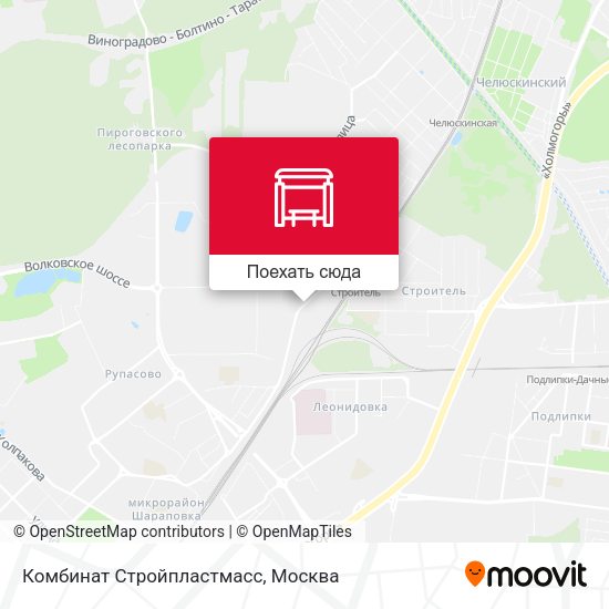 Карта Комбинат Стройпластмасс