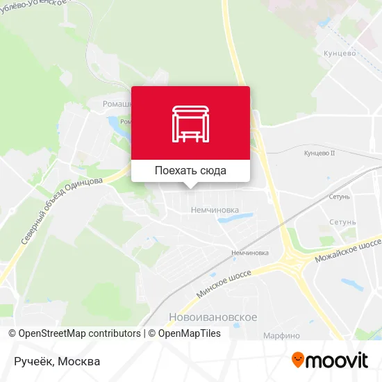 Карта Ручеёк