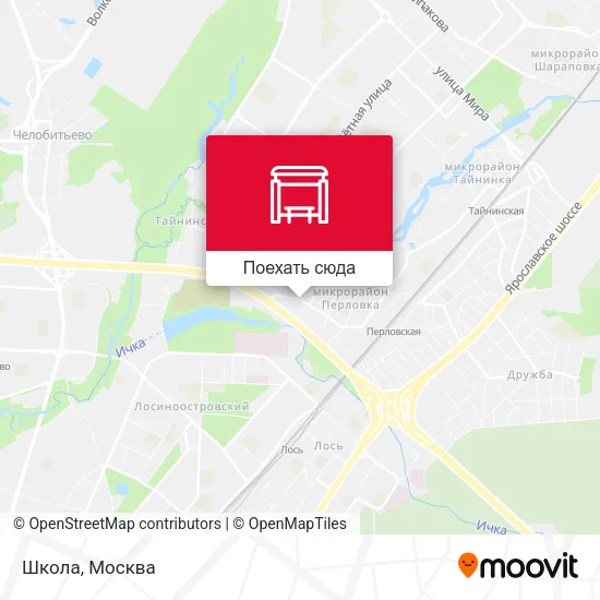 Карта Школа