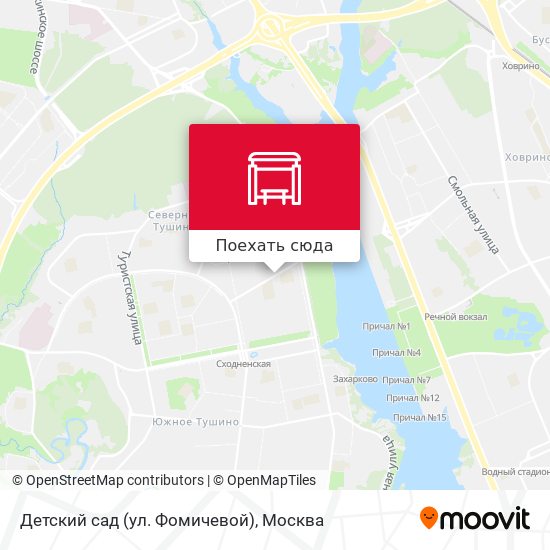 Карта Детский сад (ул. Фомичевой)