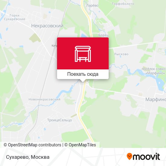 Карта Сухарево