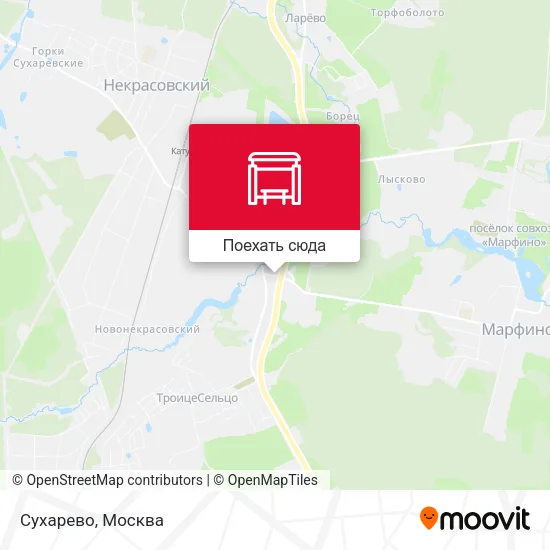 Карта Сухарево