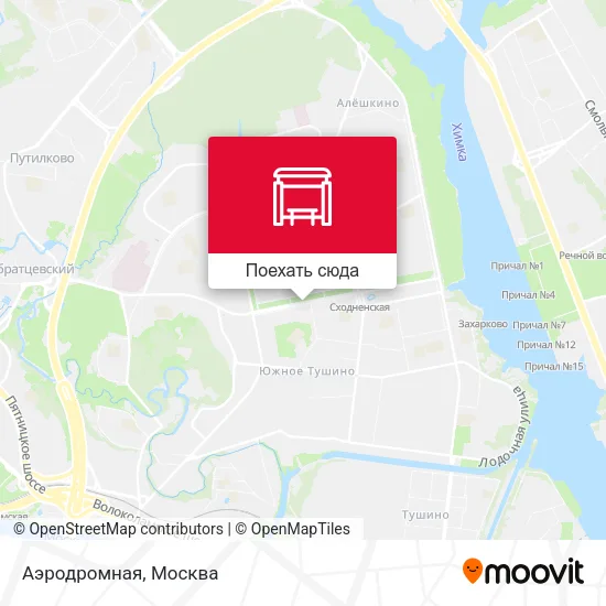 Карта Аэродромная