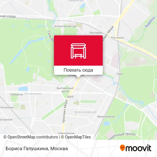 Карта Бориса Галушкина