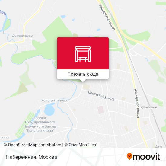 Карта Набережная