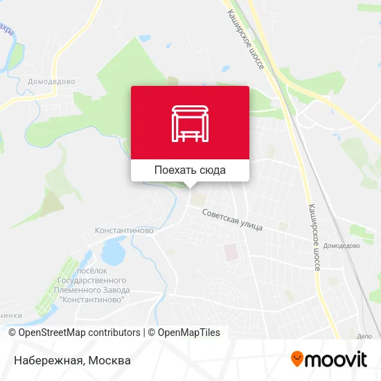 Карта Набережная