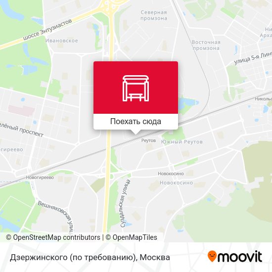 Карта Дзержинского (по требованию)