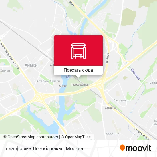 Карта платформа Левобережье