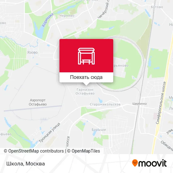 Карта Школа