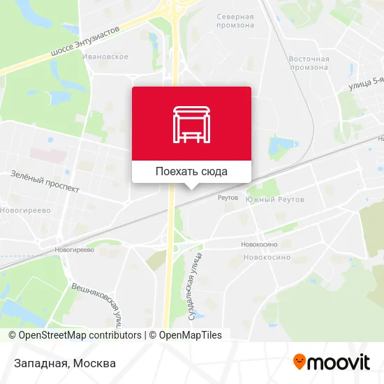 Карта Западная