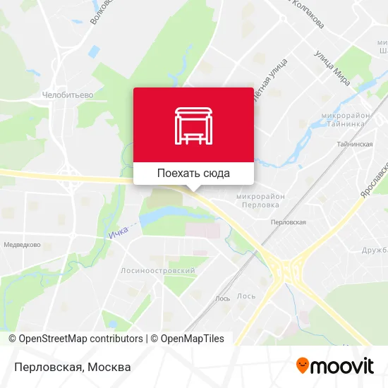 Карта Перловская