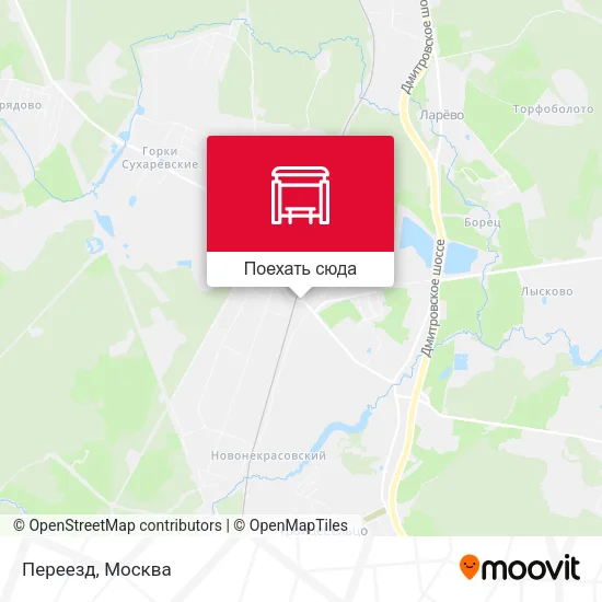 Карта Переезд