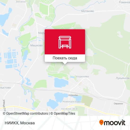 Карта НИИКХ