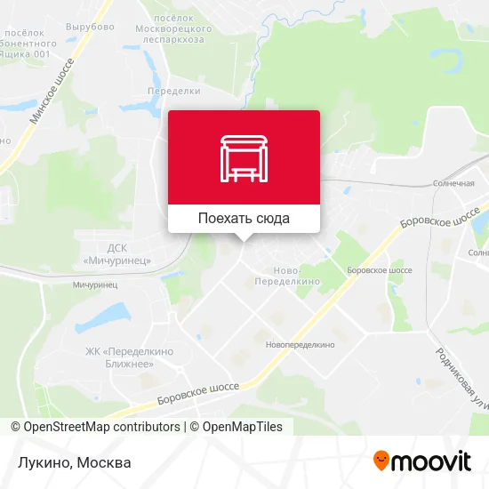 Карта Лукино