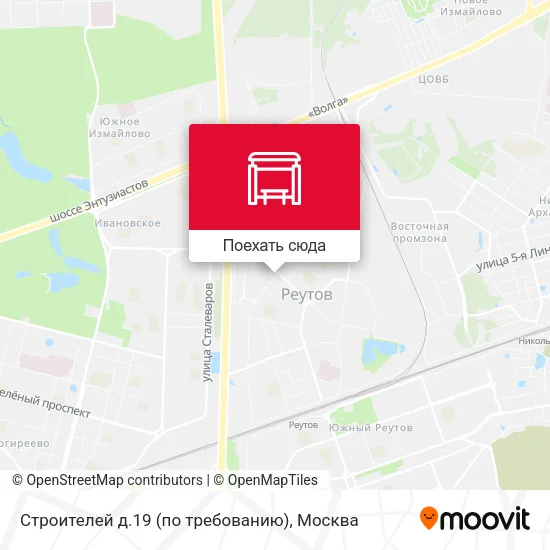 Карта Строителей д.19 (по требованию)