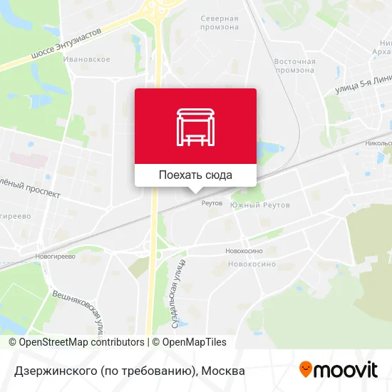 Карта Дзержинского (по требованию)