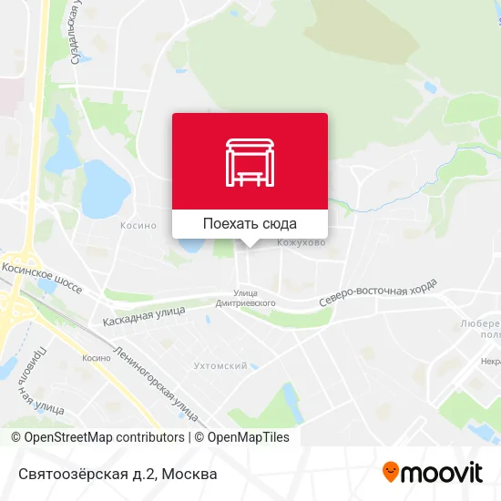 Карта Святоозёрская д.2