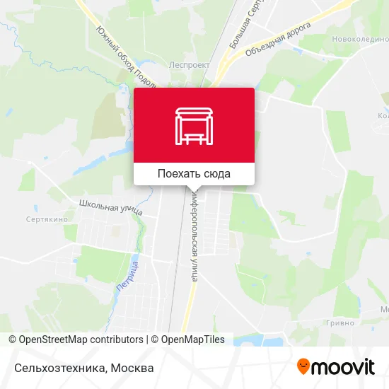 Карта Сельхозтехника
