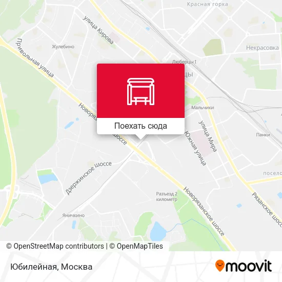Карта Юбилейная